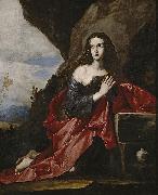 Jose de Ribera, Die Bubende Hl. Maria Magdalena als Thais, Fragment